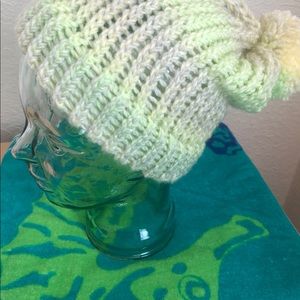 Line green ski hat - Medium - Large